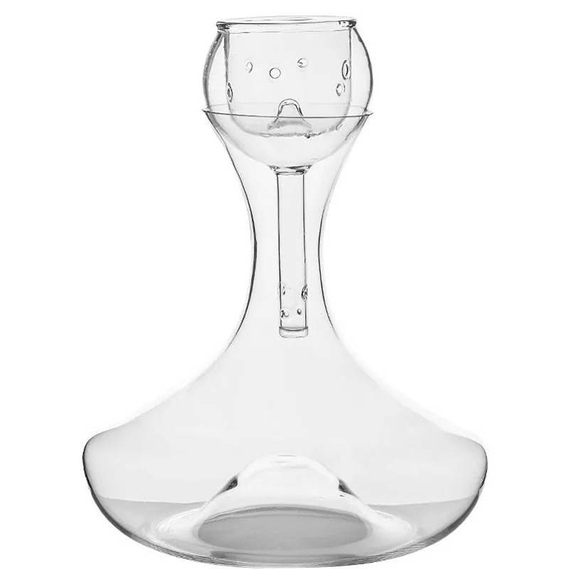 1800ml Creative Quick Crystal Glass Red Wine Breather 