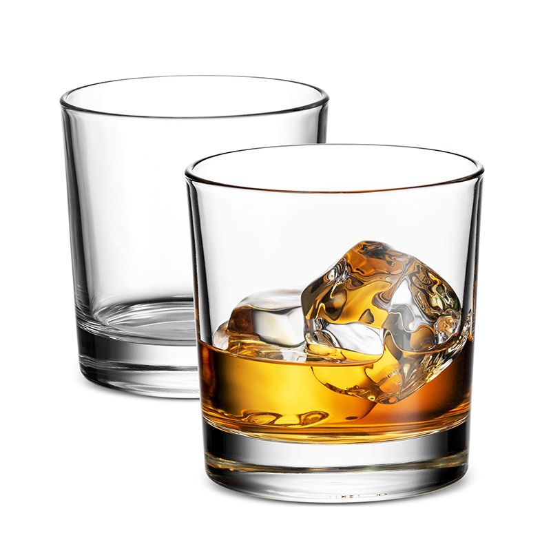 11oz Double Old Fashioned Round Cocktail Whiskey Glass