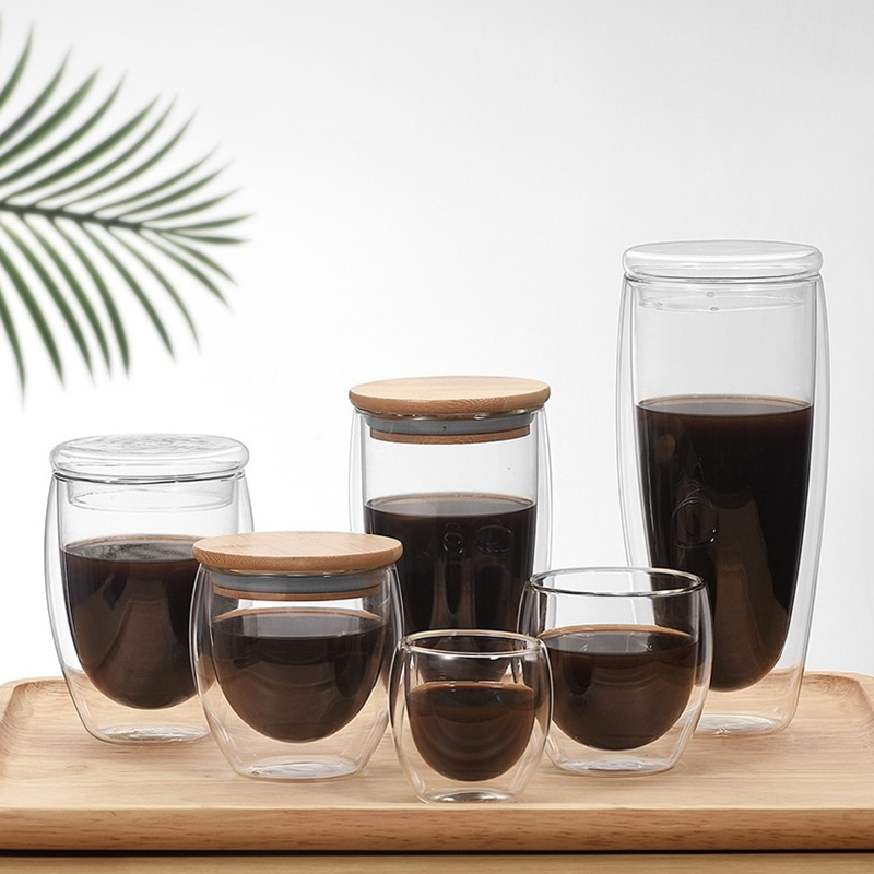 Pyrex Insulated Double Wall Coffee Glass