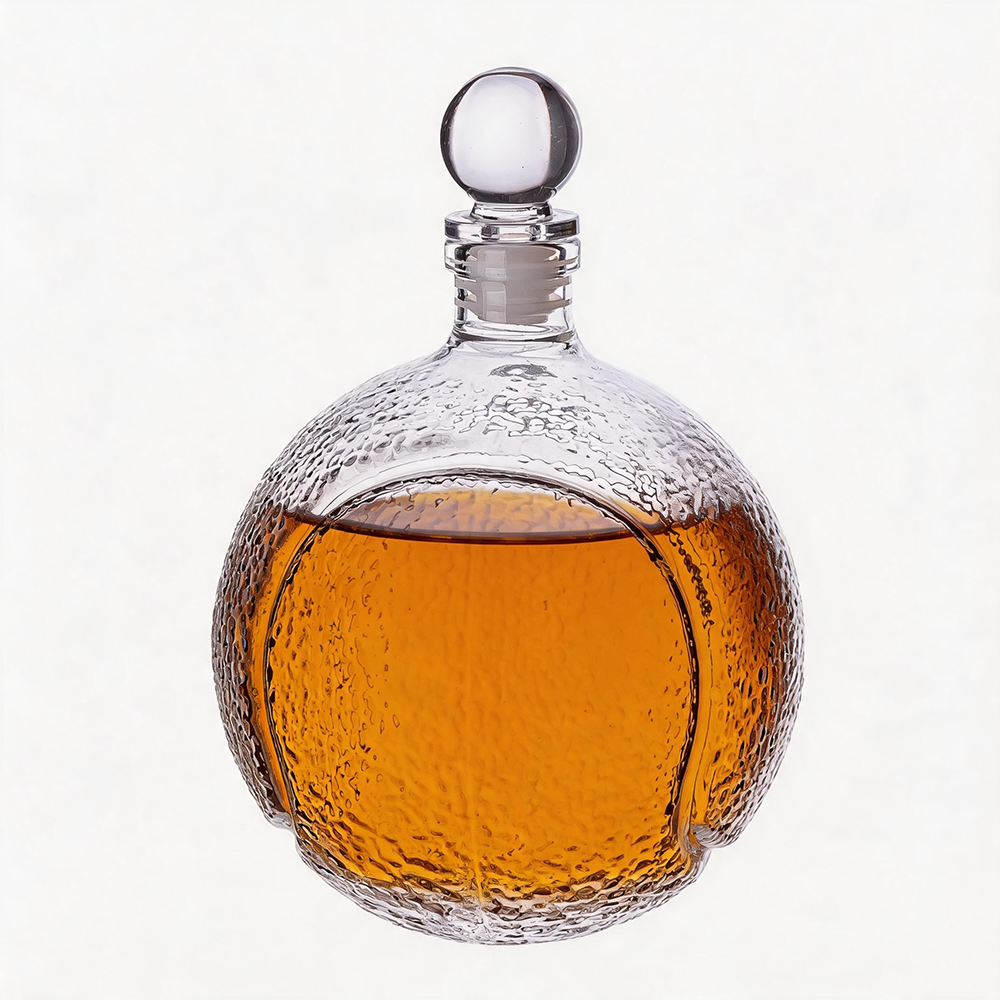 Tennis Ball Shaped Whiskey Decanter